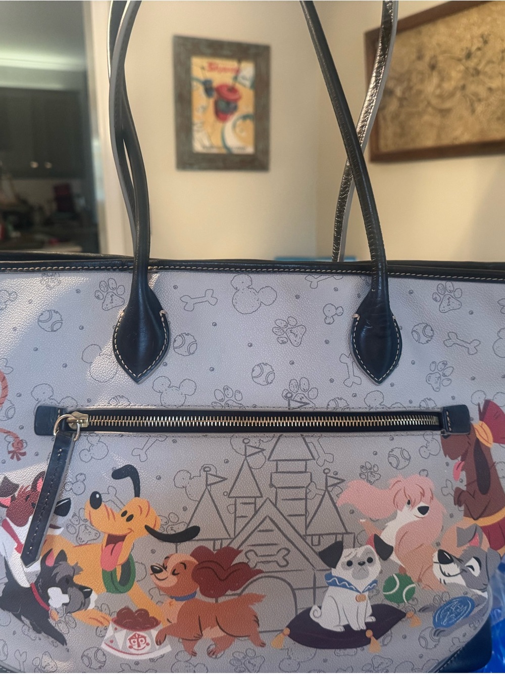 Dooney & Bourke Disney I Love My Disney Dogs Bag - Picture 2 of 4